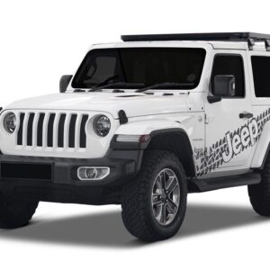 Jeep Wrangler JL 2 Door (2018-Current) Slimline II 1/2 Roof Rack Kit