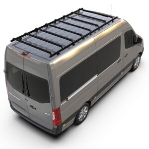 Mercedes-Benz Sprinter (L2H2/144in MWB/High Roof) (2006-Current) Slimpro Roof Rack Kit