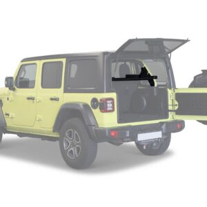 Jeep Wrangler JLU Cargo Molle Interior Shelf