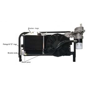 Front Runner Hood Protector - Black / Land Rover Defender 2.4 & 2.2