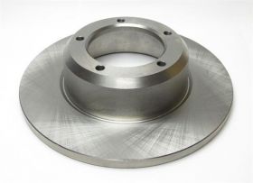 Front Brake Rotor, Solid Defender